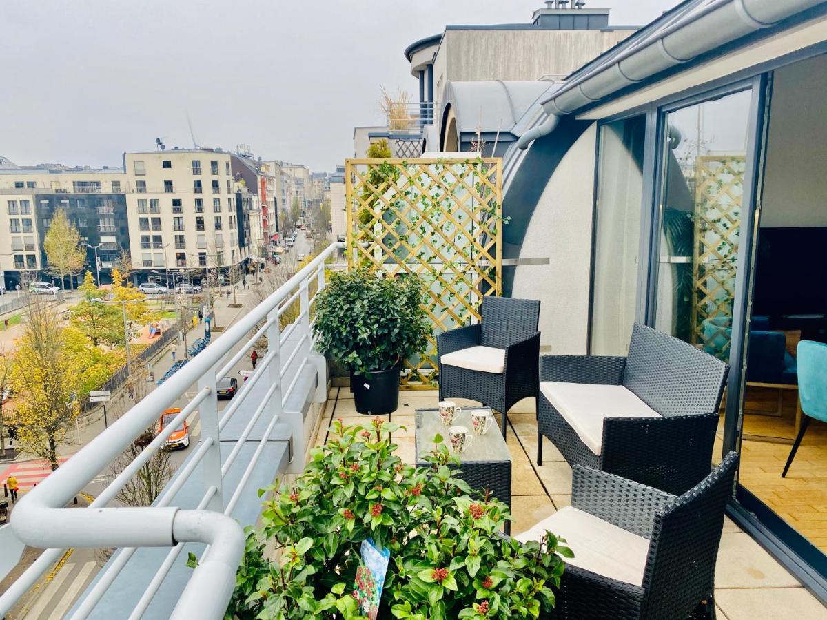 The Luxury Green Penthouse In City Center With Terrace And Free Parking Luxembourg Extérieur photo