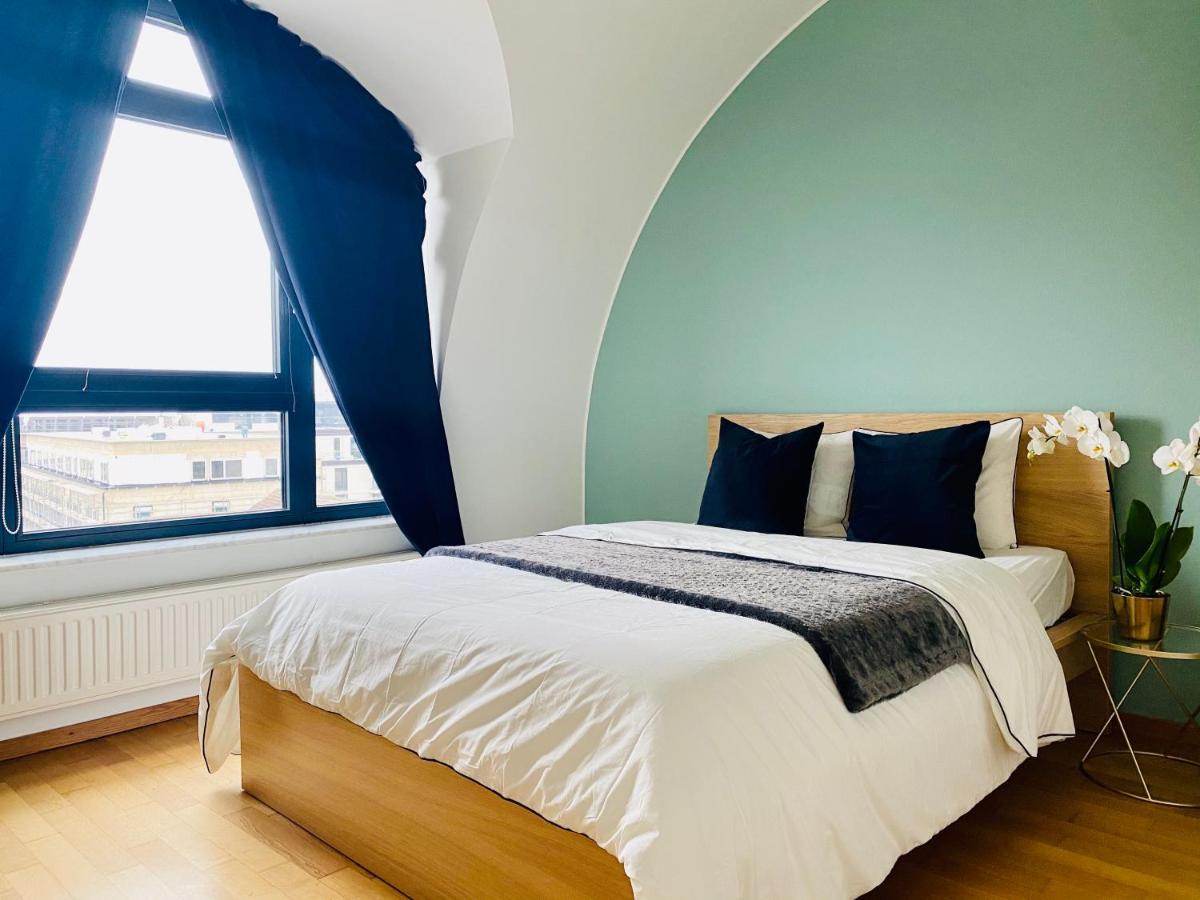 The Luxury Green Penthouse In City Center With Terrace And Free Parking Luxembourg Extérieur photo